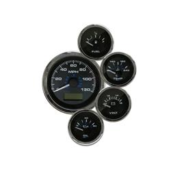 Eddie Motorsports Elite Series Gauge Kits MSEI-701BK