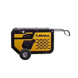 EMAX Portable 24 HP Kohler Gas Driven 70 CFM Rotary Screw Compressor EGS070PT