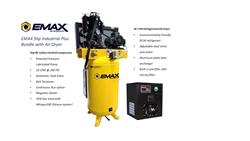 EMAX Industrial Plus Silent Air Piston Compressors ESP05V080I1PK