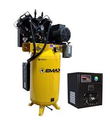 EMAX Industrial Plus Silent Air Piston Compressors ESP10V080V1PK