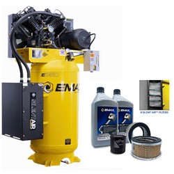 EMAX Industrial Silent Air Piston Compressors ES07V080V1K