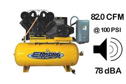 EMAX Piston Compressor with Dryer Bundles EP20H120V3PKG-208