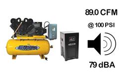 EMAX Piston Compressor with Dryer Bundles EP25H120V3PKG-208