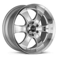 Enkei M6 Silver Machined Wheels 18x8.5