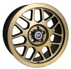 Enkei Matrix Brushed Gold Wheels 17x9