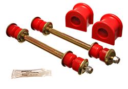 9.5164R Energy Suspension Universal Red 28.5Mm Greasable Sway Bar Bushings