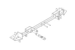 Blue Ox Tow Bar Baseplates for 2004-2006 MDX - BX1015