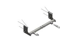 Blue Ox Tow Bar Baseplates for 2007-2018 WRANGLER, 2018 WRANGLER JK - BX1126