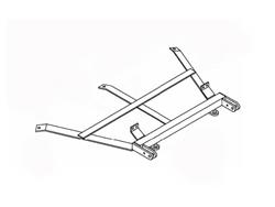 Blue Ox Tow Bar Baseplates for 1992-1998 BONNEVILLE, 1994-1999 LESABRE - BX1502