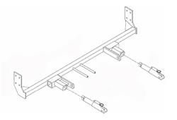 Blue Ox Tow Bar Baseplates for 2001-2005 CENTURY - BX1509