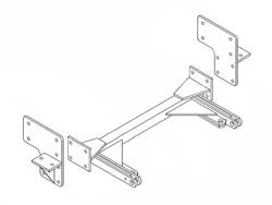 Blue OX - Tow Bar Adapter Brackets for 2000 SAVANA 2500 - BX1639