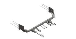Blue Ox Tow Bar Baseplates for 2014-2015 MALIBU, 2016 MALIBU LIMITED - BX1715