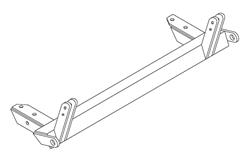 Blue Ox Tow Bar Baseplates for 1986 720, 1986-1994 D21, 1995-1997 PICKUP - BX1810