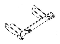 Blue Ox Tow Bar Baseplates for 1986 720, 1986-1994 D21, 1995-1997 PICKUP - BX1812