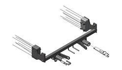 Blue Ox Tow Bar Baseplates for 2008-2015 FORTWO - BX1987