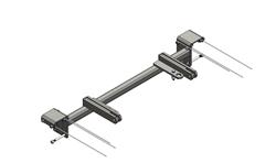 Blue Ox Tow Bar Baseplates for 2010-2014 SPRINTER 2500, SPRINTER 3500 - BX2000