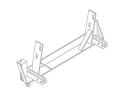 Blue Ox Tow Bar Baseplates for 1993-1997 RANGER - BX2117