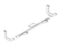 Blue Ox Tow Bar Baseplates for 1997-2001 ESCORT - BX2126