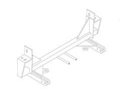 Blue Ox Tow Bar Baseplates for 2001-2003 B3000, 2001-2006 RANGER - BX2157
