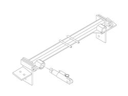Blue Ox Tow Bar Baseplates for 2006-2007 MARK LT - BX2179