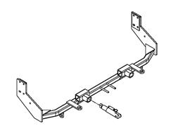 Blue Ox Tow Bar Baseplates for 2004 MONTEREY - BX2185