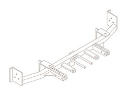 Blue Ox Tow Bar Baseplates for 1998-2001 ACCORD - BX2219