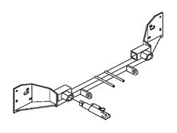 Blue Ox Tow Bar Baseplates for 2000-2001 CR-V - BX2221