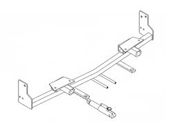 Blue Ox Tow Bar Baseplates for 2002-2005 ACCORD - BX2229
