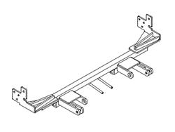 Blue Ox Tow Bar Baseplates for 2004-2005 CIVIC, 2012 VELOSTER - BX2234