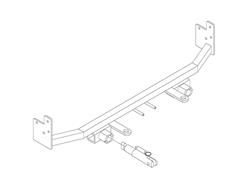 Blue Ox Tow Bar Baseplates for 2003-2005 CIVIC - BX2236