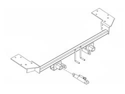 Blue Ox Tow Bar Baseplates for 2005-2007 ODYSSEY - BX2237