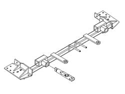 Blue Ox Tow Bar Baseplates for 2006-2008 PILOT - BX2244