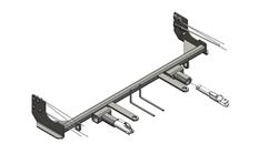 Blue Ox Tow Bar Baseplates for 2011 ACCORD CROSSTOUR, 2012-2013 CROSSTOUR - BX2257