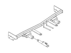 Blue Ox Tow Bar Baseplates for 2007 TIBURON - BX2327