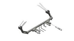 Blue Ox Tow Bar Baseplates for 2017-2018 ELANTRA GT - BX2341