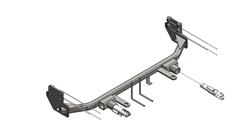 Blue Ox Tow Bar Baseplates for 2018-2022 ACCENT - BX2342