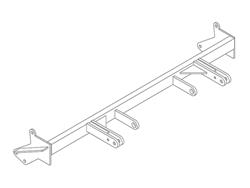 Blue Ox Tow Bar Baseplates for 1995-1998 PROTEGE - BX2511
