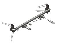Blue Ox Tow Bar Baseplates for 2009-2012 ESCAPE, 2009-2011 MARINER - BX2605
