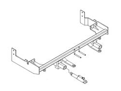 Blue Ox Tow Bar Baseplates for 2010 MILAN - BX2616