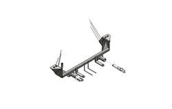 Blue Ox Tow Bar Baseplates for 2011-2015 MKX - BX2625