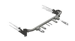 Blue Ox Tow Bar Baseplates for 2014-2019 FIESTA - BX2650