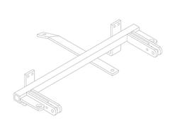 Blue Ox Tow Bar Baseplates for 1999 BONNEVILLE - BX3216