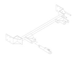 Blue Ox Tow Bar Baseplates for 2003-2005 SUNFIRE - BX3225
