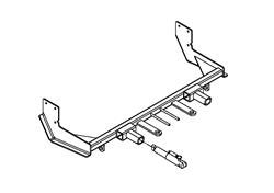 Blue Ox Tow Bar Baseplates for 2007-2012 SX4 - BX3522