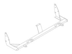Blue Ox Tow Bar Baseplates for 1992-1996 CAMRY - BX3724