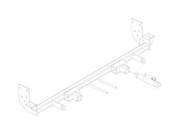Blue Ox Tow Bar Baseplates for 2004-2006 SOLARA - BX3762