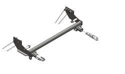 Blue Ox Tow Bar Baseplates for 2005-2015 TACOMA - BX3763