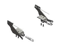 Blue Ox Tow Bar Baseplates for 2007-2014 TUNDRA - BX3789