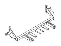 Blue Ox Tow Bar Baseplates for 2001-2005 PASSAT - BX3821