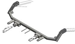 Blue Ox Tow Bar Baseplates for 2011-2012 TIGUAN - BX3832